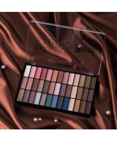 Joyeee Eyeshadow Palette 39colors Glitter Shimmer Cream Eyeshadow Nude Matte Eye Shadow Make Up Palette Long Lasting Waterproof Smudge Proof High Pigmented Eyeshadow Cosmetic Gift for Girl Women #1 - Buy Online on GoSupps.com