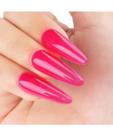AIMEILI Neon Gel Nail Polish Set - Hot Pink, Orange, Purple, Blue Colors - 6pcs x 10ml - Summer Kit Set 12 - Buy Online on GoSupps.com