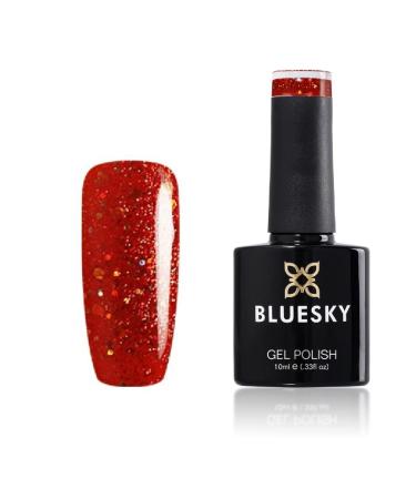 Bluesky Gel Nail Polish Bright Red Dc039 10 ml (Requires Drying Under UV LED Lamp) Radiant 10.00 ml (Pack of 1)
