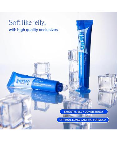 KNEMO LipLock Jelly Serum for Dry Lips Long-Lasting Hydrating Plumping Glossy Mask with Rose PDRN Carrot Collagen Pillow Peptide Moisturizing Tinted Lip Balm. (Crystal Clear) - Buy Online on GoSupps.com