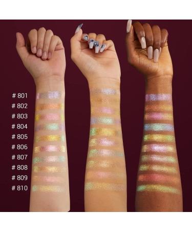 CHARMACY Multichrome Insane Shifters Chameleon Eyeshadow - High-Impact Glitter Metallic Eye Looks - Vegan & Cruelty-Free - 1.9g - Buy Online on GoSupps.com
