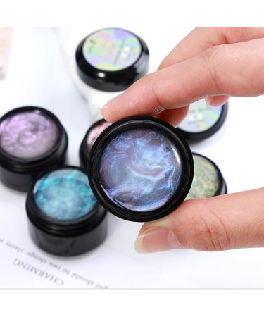 Nail Gel for Art - 5 Color Holographic Extension Gel for DIY Nail Salon & Home Use - Buy Online on GoSupps.com