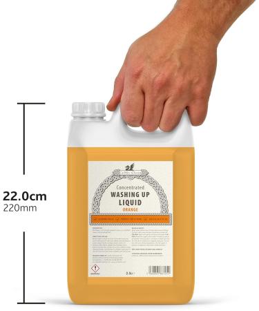 Celtic Clean Orange Washing Up Liquid 2.5L - Effective and Eco-Friendly - Buy Online on GoSupps.com