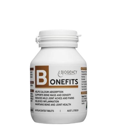 Bonefits 60 Tablets Bone and Joint Health Made in Australia
