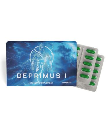 POWERHOUSE FACTORY Men s Vitality & Energy Support Herbal Formula for Stamina & Endurance Natural Daily Wellness Supplement 20 Pack