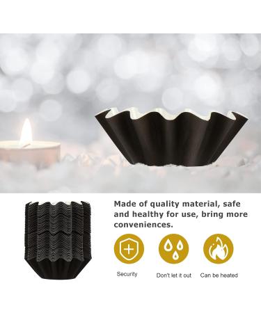 Buy HOMSFOU 50pcs Leak Proof Wax Melt Liners for Candle Warmers - Black Electric Wax Warmer Inserts for Scented Wax - Buy Online on GoSupps.com