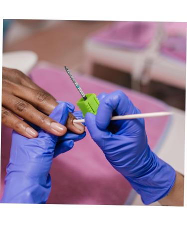 Beatifufu Nail Polisher Nail Drill Bits Nail Art Polishing Tools Manicure Drill Bits Nail Art Drill Bits Manicure Tools Drill Bits for Nails Metal Nail Drill Bit Manicure Accessories 7.00X1.30X1.30CM Green - Buy Online on GoSupps.com