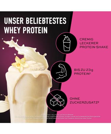 ESN Designer Whey Protein Powder 2 x 1 kg - Free Shaker Vanilla 23g Protein/Serving - Muscle Building - Made in Germany - Buy Online on GoSupps.com