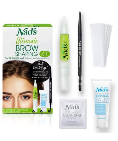 Nad's Eyebrow Shaping Kit  18 Piece Set