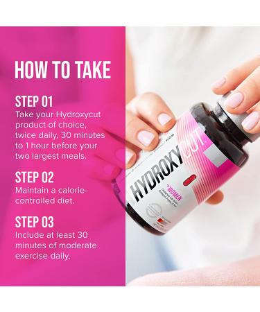 Hydroxycut Women Pills with Biotin, Collagen & Iron - 60 Count Pack | Hair, Nails, Skin Vitamins & Energy Supplement - Buy Online on GoSupps.com