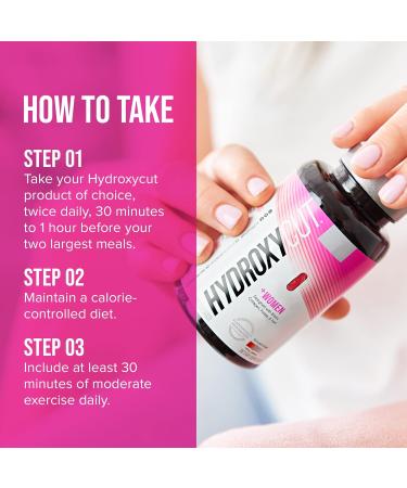 Hydroxycut Women Pills with Biotin & Collagen - Hair, Nails, Skin Vitamins - Iron & Energy Supplement - 2 Pack, 60 Count Each - Buy Online on GoSupps.com