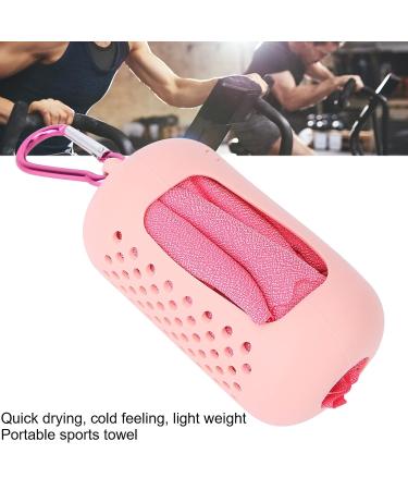 Cooling Towel - Quick-Dry Microfiber Ice Towel for Athletes & Outdoor Enthusiasts | Pink Sports Accessory - Buy Online on GoSupps.com