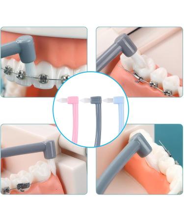 Dhweku Soft Bullet Tuft Toothbrush Set - 6 Interspace Brushes for Orthodontic Bridges & Detailed Cleaning - Buy Online on GoSupps.com