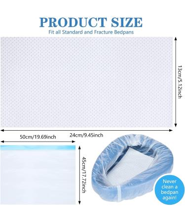 600 Pcs Absorbent Commode Liners | Leak Proof Disposable Toilet Bags for Elderly | Portable Potty Chair Liners - Buy Online on GoSupps.com