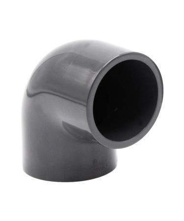 PVC-angle sleeve 90 I 50mm i 1 1/2 inch I adhesive muffle i PVC tube sleeve with 2-connections i pipe connection piece PVC-fitting I BM_014 - Buy Online on GoSupps.com