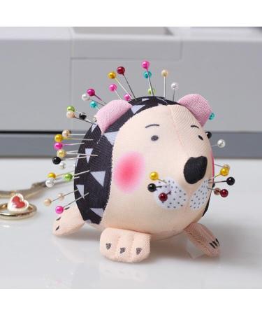 HONEYSEW Cute Hedgehog Pin Cushions 2PCS - DIY Craft Patchwork Pin Holder for Sewing - Buy Online on GoSupps.com