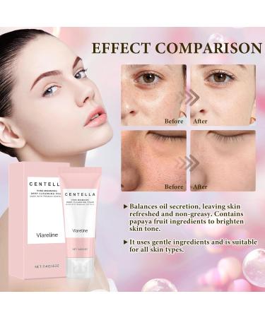 Ourdort Centella Asiatica Facial Cleanser for Face 114 g Cleansing Milk Pore Cleanser for Deep Cleansing and Hydration Washing Cream Soothing Facial Cleansing for All Skin Types Pink - Buy Online on GoSupps.com
