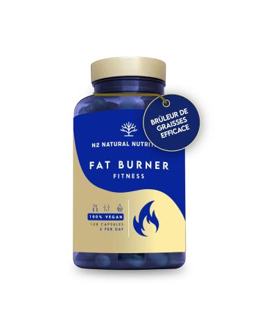 Capsules for Weight Loss | 100% Natural with Green Tea Guarana L-Carnitine and Green Coffee | Stimulates Thermogenesis | Vegan Certified | Made in the EU | N2 Natural Nutrition