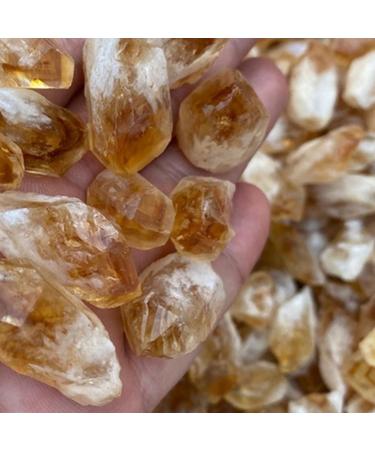 Natural Crystal Rough Random Rough Natural Citrine Point Quartz Cluster Raw Rock Ornaments Home Decoration 20 mm Citrine Point - Buy Online on GoSupps.com