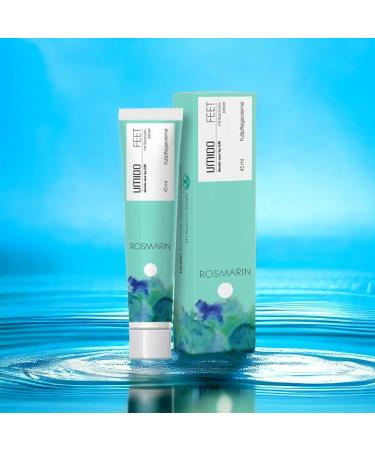 Umido 3-Piece Foot Care Set | 45ml Foot Creams with Rosemary 10% Urea & Grape Seed Oil | Foot Balm & Lotion for Ultimate Care - Buy Online on GoSupps.com