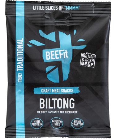 BEEFIT TRULY TRADITIONAL STEAK BILTONG 30G - 12 PACK