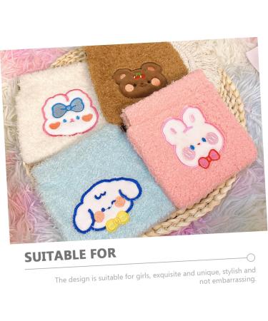 Healeeved 4-Piece Women's Towel Storage Bag Set - Menstrual Bandages Tampons Pads & Travel Cosmetic Organizer - Buy Online on GoSupps.com