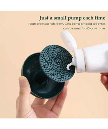 Facial Cleanser Foaming Tool Whisk Cup For Skin Care Foam Travel Facial Foam Maker Facials Cleanser Foam Cup Whip Bubble Maker Facial Skin Cleansing Care For Women Travel Household Dark Green - Buy Online on GoSupps.com