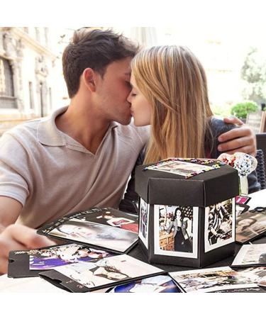 Koogel Explosion Gift Box Set | Surprise Picture Box | Creative Scrapbooking Accessories | Ideal for Mothers Day, Birthdays, Anniversaries | 17.5 x 16 inch - Buy Online on GoSupps.com
