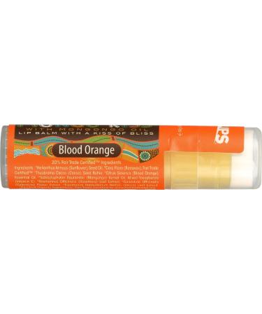 Mongo Kiss Blood Orange Lip Balm 0.25 oz - Hydrating Vegan Lip Care - Buy Online on GoSupps.com