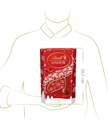 Lindt - Lindor Cornet - Milk Chocolates - Fondant & Delicate - 330g - Buy Online on GoSupps.com