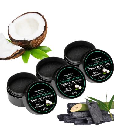 3PC tooth cleaning coal product brightening original toothpaste white teeth tooth white powder tooth cleaning for white teeth tooth white powder teeth whitening powder natural charcoal teeth whitening powder