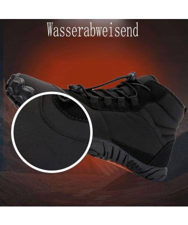 Waterproof Barefoot Shoes Winter Pro 2.0 | Unisex Minimalist Trail Guides for Men & Ladies | Outdoor Footwear in Blue (EU Size 36) - Buy Online on GoSupps.com