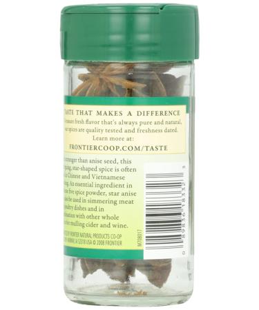 Frontier Natural Anise Star Whole 0.64oz - Pack of 1 - Buy Online on GoSupps.com