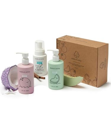 Beachy Bundle: Natural Bubble Bath, Body Wash & Shampoo for Kids - USA-Made, Paraben & Sulfate Free, Vegan - Honeydew, Vanilla & Coconut (Set of 3) - Buy Online on GoSupps.com
