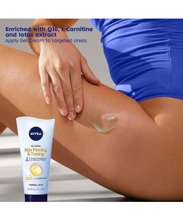 NIVEA Skin Firming Body Lotion Variety Pack - 16.9 Fl Oz Nourishing Lotion & 6.7 Oz Firming Gel Cream - Buy Online on GoSupps.com