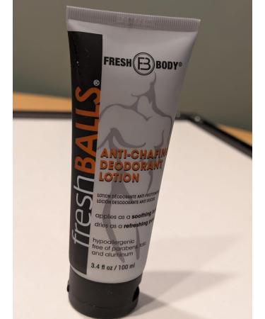 Fresh Balls Lotion 3.4 fl oz - Men's Anti-Chafing Cream to Powder - Ball Deodorant for Groin Area - Buy Online on GoSupps.com