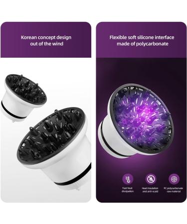 Hair Diffuser Universal Diffuser for Hairdryer Hair Diffuser for Curly Hair Adjustable Smart Buckle Diffuser Hair - Buy Online on GoSupps.com