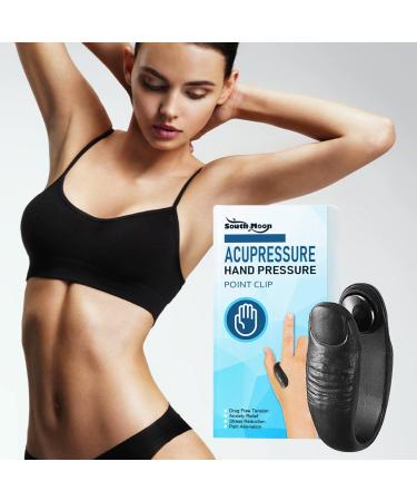 Fukamou acupressure clip portable acupressure marties can be used for natural relief from headache migraine tension acupressure tools (1 piece).