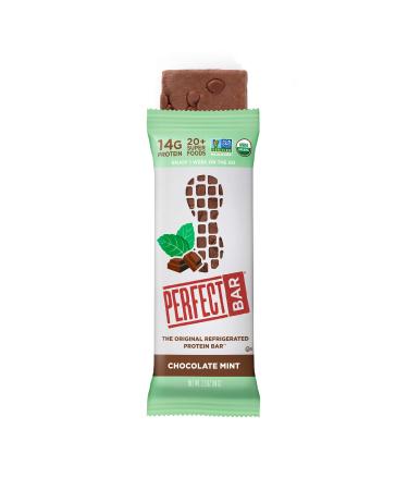 Perfect Bar Original Refrigerated Protein Chocolate Mint 2.3 Oz Bars Chocolate  24 Count Pack of 24