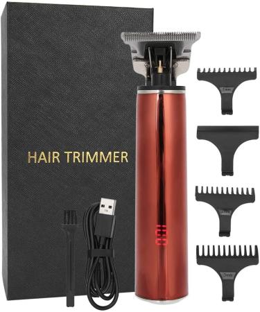 Electric Trimmer LCD Display Hair Trimmer for Hair Salon for Home(Red) - Buy Online on GoSupps.com