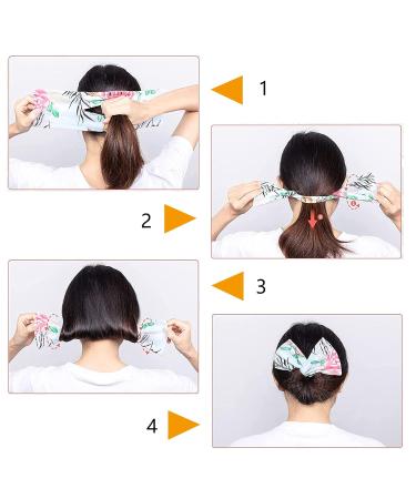 4 Pieces Hair Bun Maker | Reusable Donut Hair Twist Clips for Thick & Long Hair | Perfect Hair Knot Tool & Accessory - Buy Online on GoSupps.com
