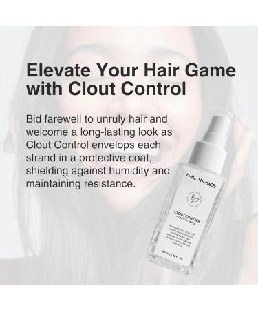 NuMe Clout Control Anti-Frizz Spray | Anti Frizz Treatment Spray | Frizz Control and Heat Protectant for Hair Anti Frizz Heat Protectant | Sulfate-Free - Buy Online on GoSupps.com