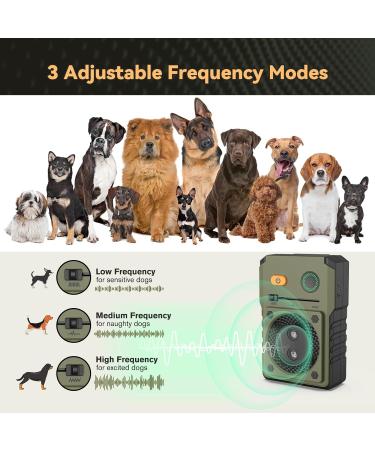 Bubbacare Anti Bell Device for Dogs - Ultrasonic Anti-Bell Remedy 3 Modes 50-Foot Range - Safe for Small & Large Dogs Indoors & Outdoors - Color 62 - Buy Online on GoSupps.com