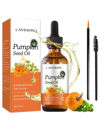 Pumpkin Seed Oil Organic Pumpkin Seed Oil for Hair Growth Pure Organic Cold Pressed Natural Moisturizer Pumpkin Seed Oil Perfect For Hydrating & Repairing Dry (1PC)