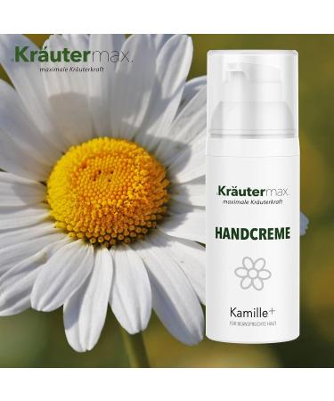 Kr utermax Chamomile Hand Cream | Nourishing Hand & Nail Cream for Stressed Hands - 50 ml | International Shipping Available - Buy Online on GoSupps.com