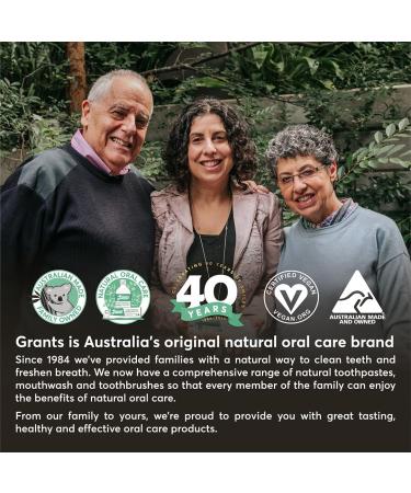 Grants Of Australia Fresh Mint Nat Toothpaste 10 Sachet 0.1oz - Buy Online on GoSupps.com