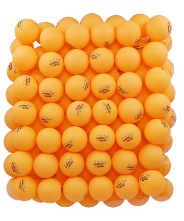 MAPOL 100 Counts 3-Star Orange Practice Ping Pong Balls Advanced Table Tennis Balls