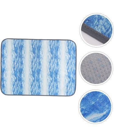 Balacoo Pet Mat Dog Mat Dog Cot Dog Bed Breathable Cooling Pad Wear-Resistant Cooling Mat Puppy The Dog S Sky-blue - Buy Online on GoSupps.com
