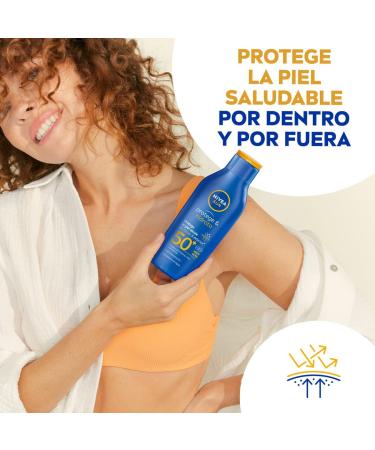 Nivea Sun Protect And Hydrate Spf50 Milk 400ml - Buy Online on GoSupps.com