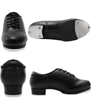 Child Tap Shoes Split Sole Unisex Dance - 5.5 Big Kid Black - Buy Online on GoSupps.com